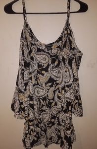 Torrid Paisley Cold-Shoulder Top